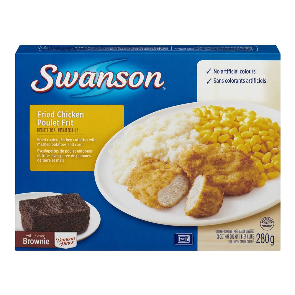 Swanson Fried Chicken With Brownie (280 g)