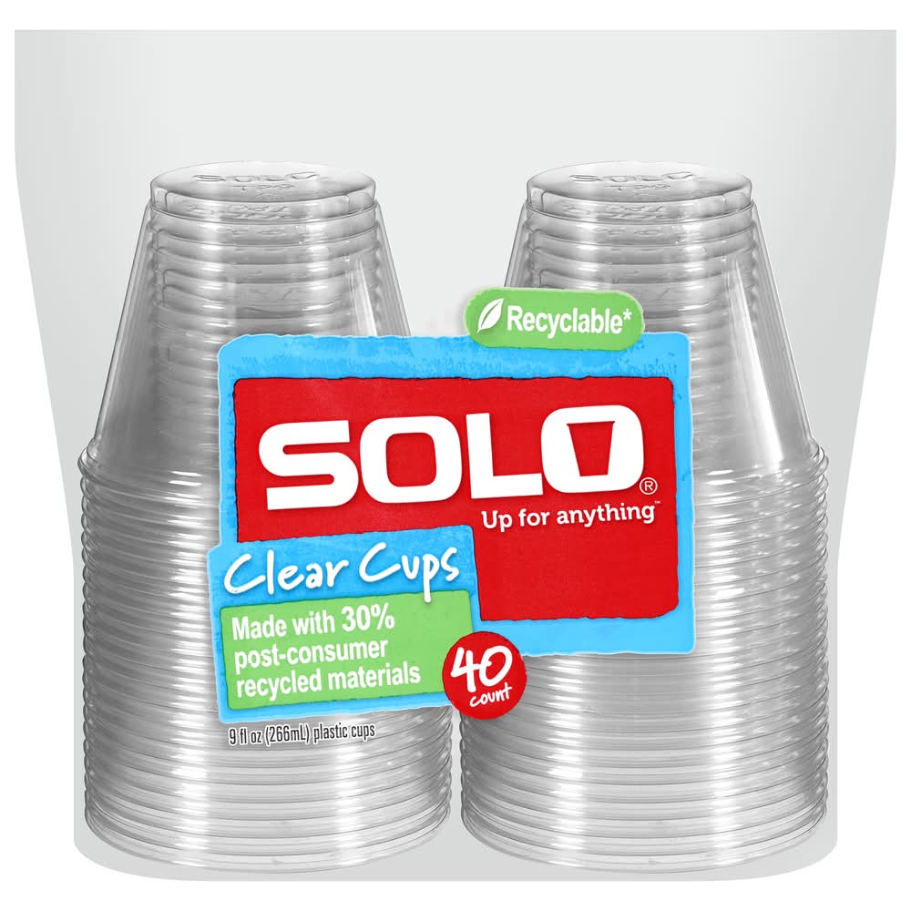 Solo Clear Cups (10.6 oz)