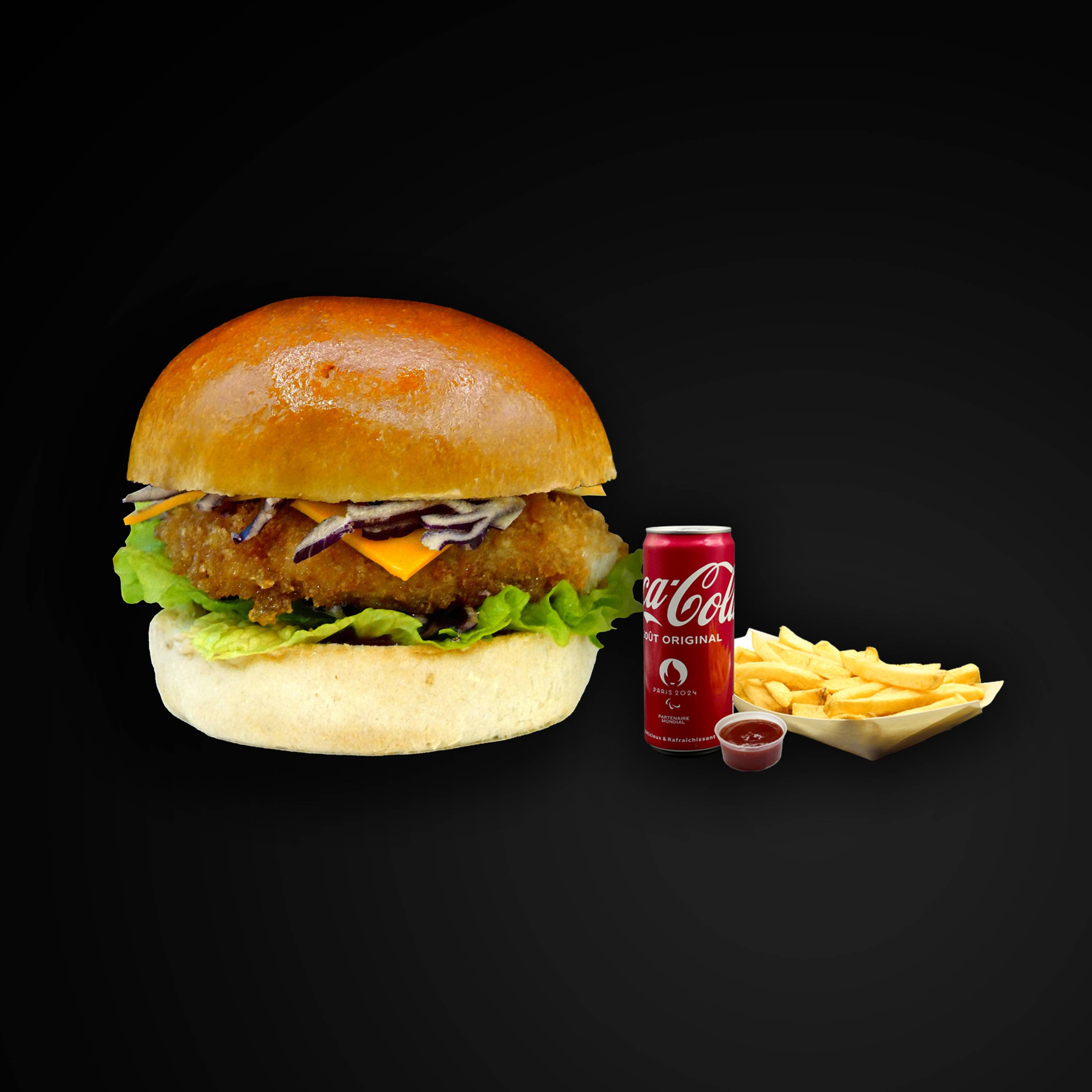 Menu chicken burger