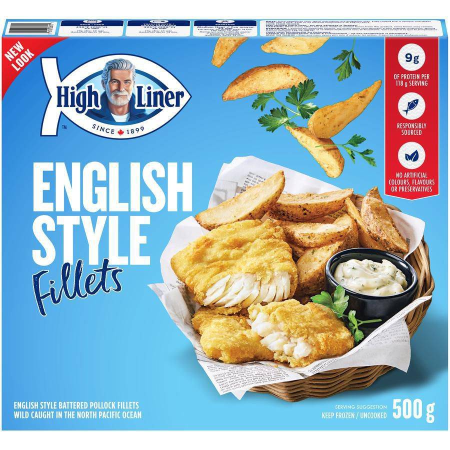 High Liner English Style Fish Fillets (500 g)