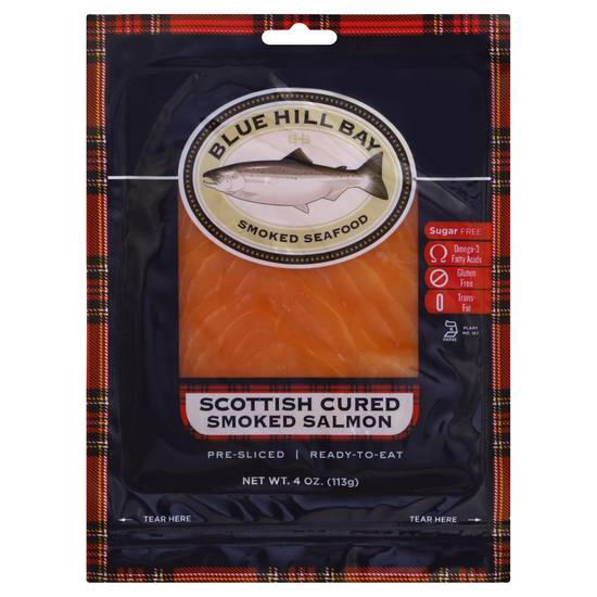 Blue Hill Bay Gluten & Sugar Free Scottish Cured Smoked Salmon (4 oz)