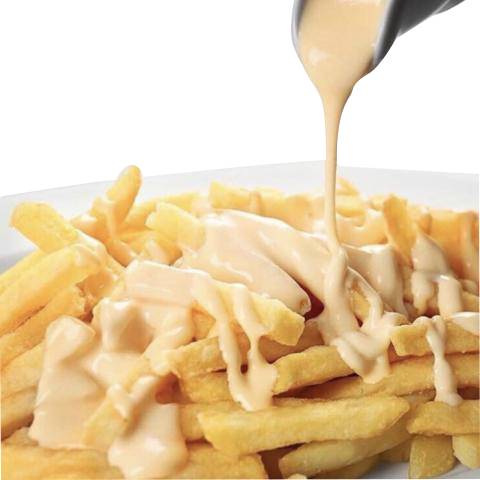 Frites fromagère 