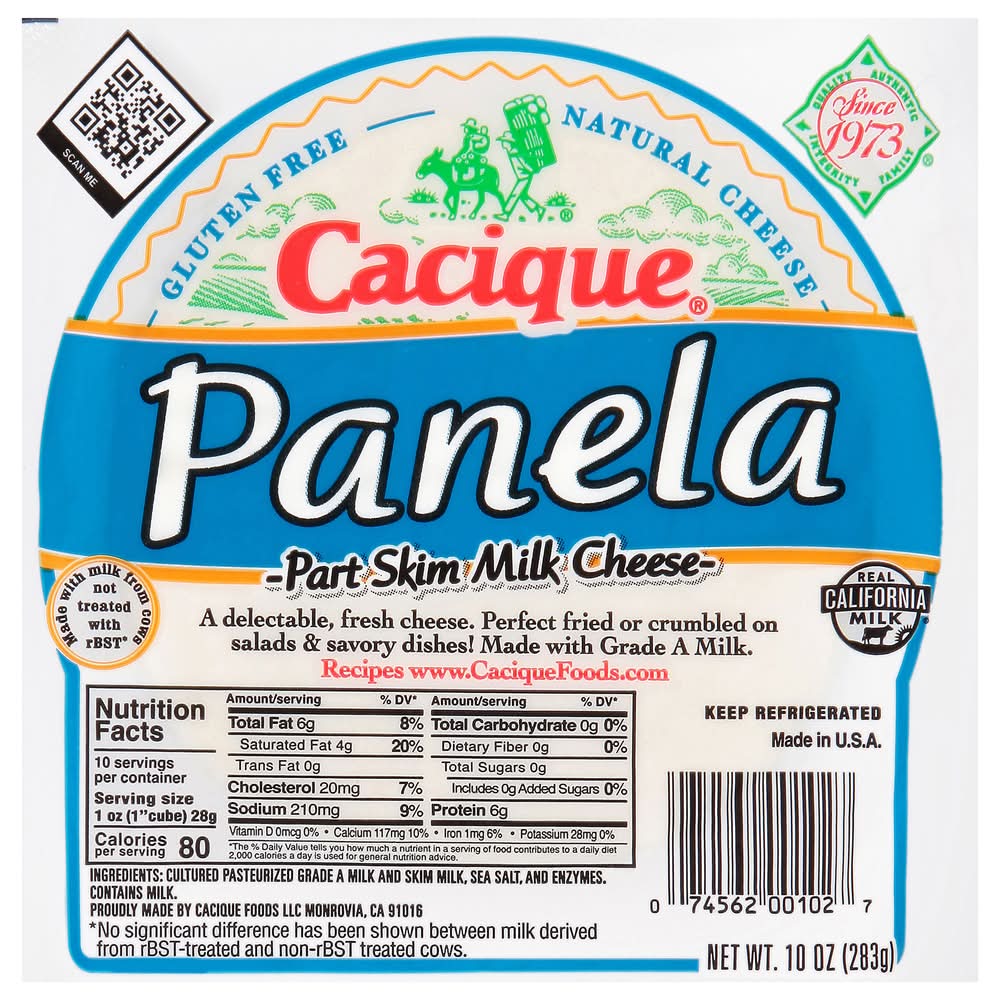 Cacique Panela Part Skim Milk Cheese (10 oz)