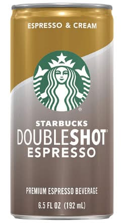 Starbucks Frappuccino Doubleshot Espresso & Cream 6.5oz