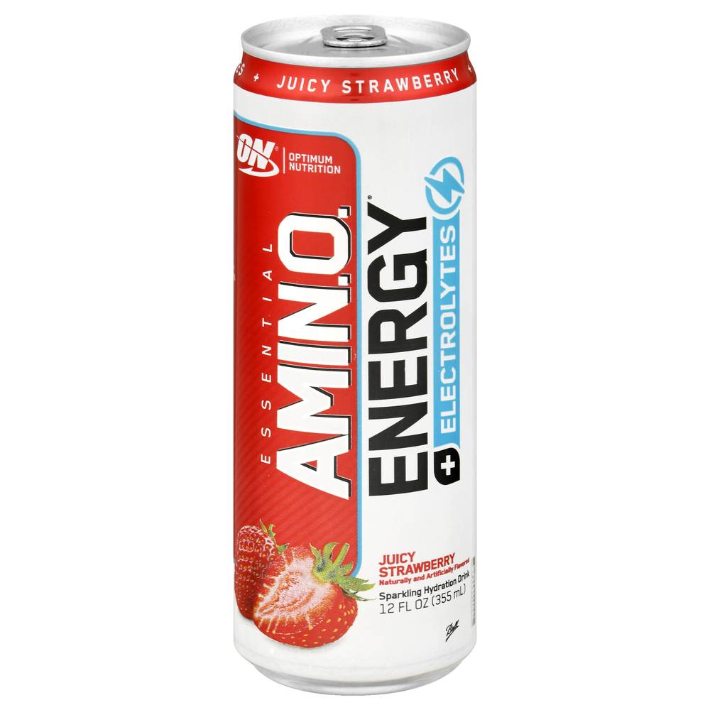 Optimum Nutrition Essential Amino Energy Drink (strawberry )