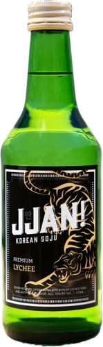 JJAN! Premium Korean Lychee Soju (375 ml)