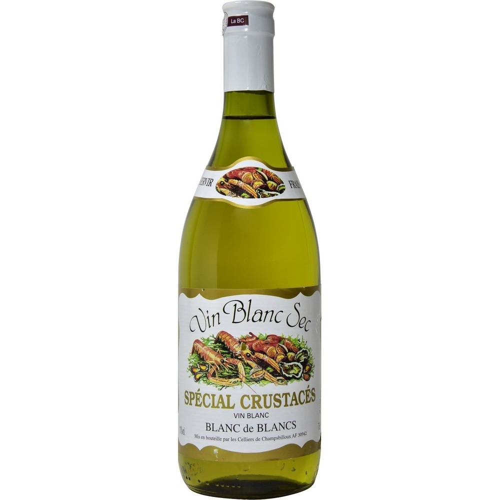 Spécial Crustacés - Vin blanc sec (750 ml)