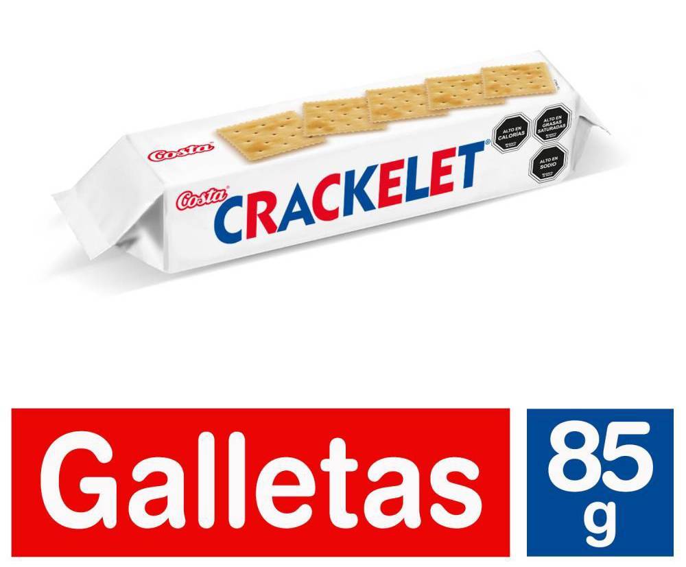 Costa · Galletas crackelet (85 g)