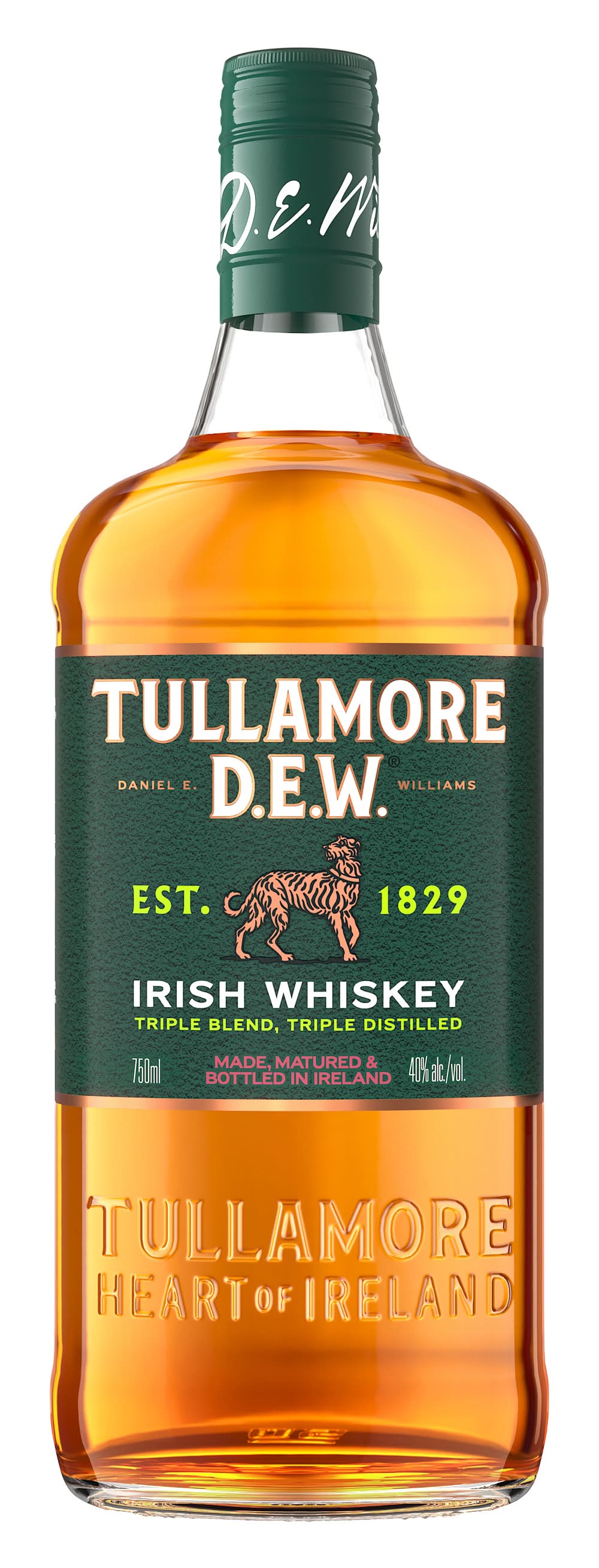 Tullamore D.E.W. Triple Distilled Irish Whiskey (750 ml)