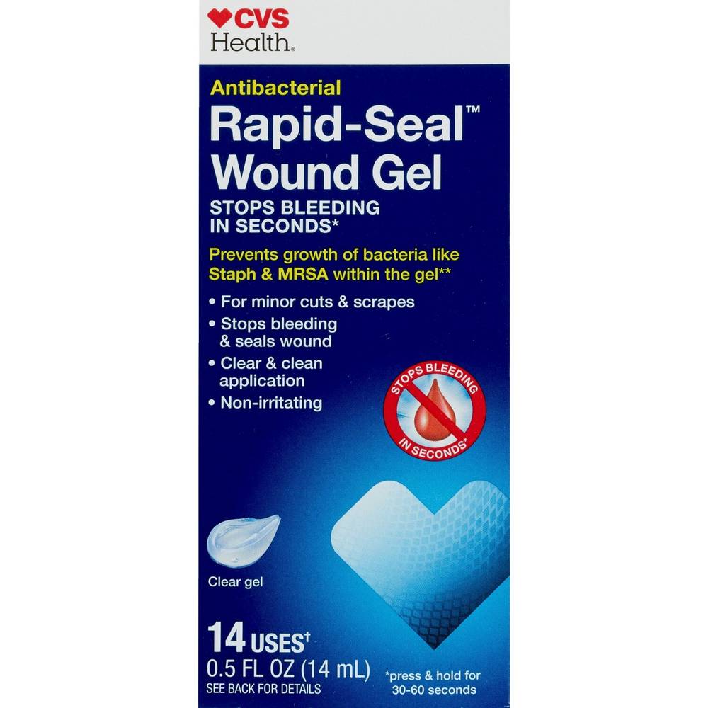 Cvs Health Antibacterial Rapid Seal Wound Gel