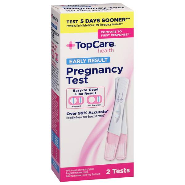 TopCare Early Result Pregnancy Test (2 ct)