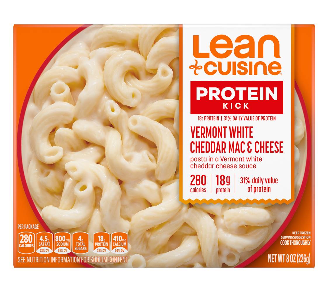 Lean Cuisine Protein Kick Pasta in Vermont White Cheddar Mac & Cheese (8 oz)