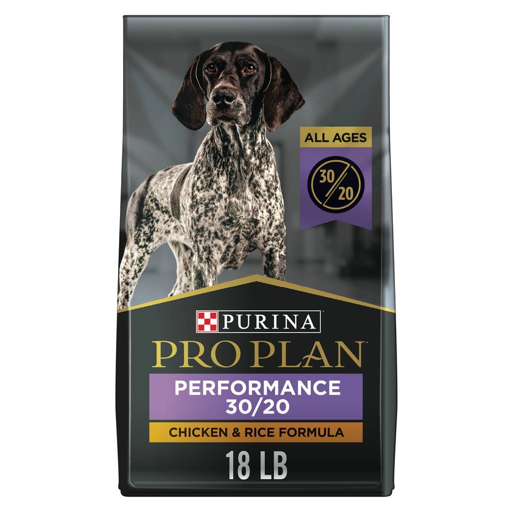 Purina Pro Plan Dry Dog Food, Chicken & Rice (18 lbs)