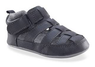 Carter's Just One You®️ Baby Boys' Harrison Pre Walker Sneakers - Navy Blue 12-18M: Hook and Loop Closure, Flexible Outsole