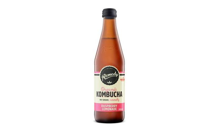 Remedy Kombucha Raspberry Lemonade 330ml