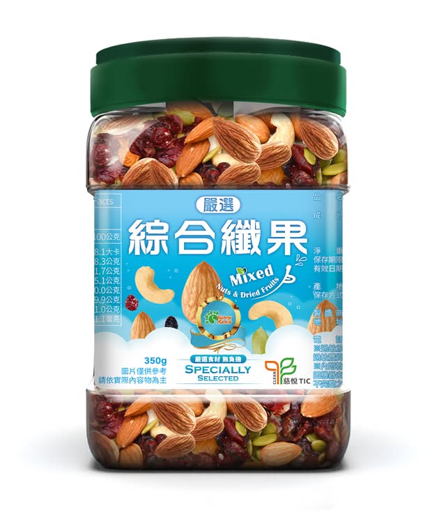 Sunny Ranch綜合纖果350g <350g克 x 1 x 1Bucket桶>