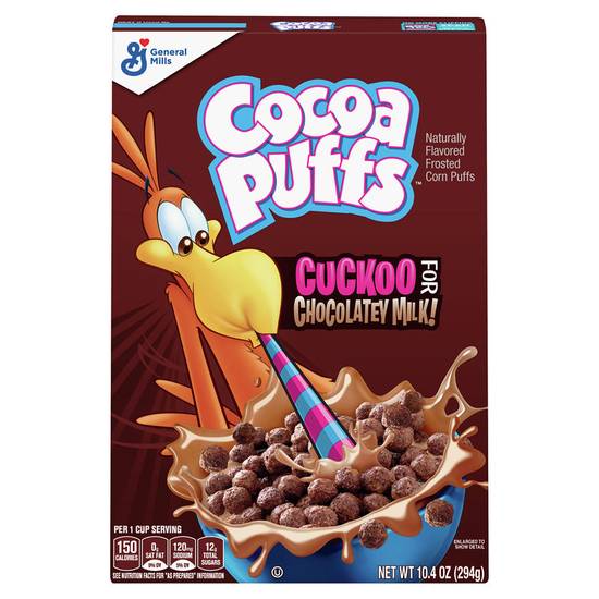 Order General Mills Cocoa Puffs Cereal 10.4oz food online from Everyday Needs By Gopuff store, Fairfield on bringmethat.com
