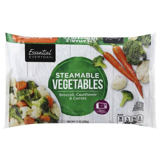 Essential Everyday Steamable Vegetables