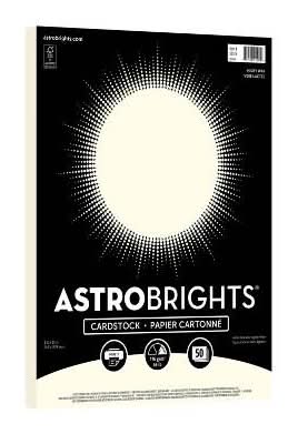Astrobrights Cream Cardstock