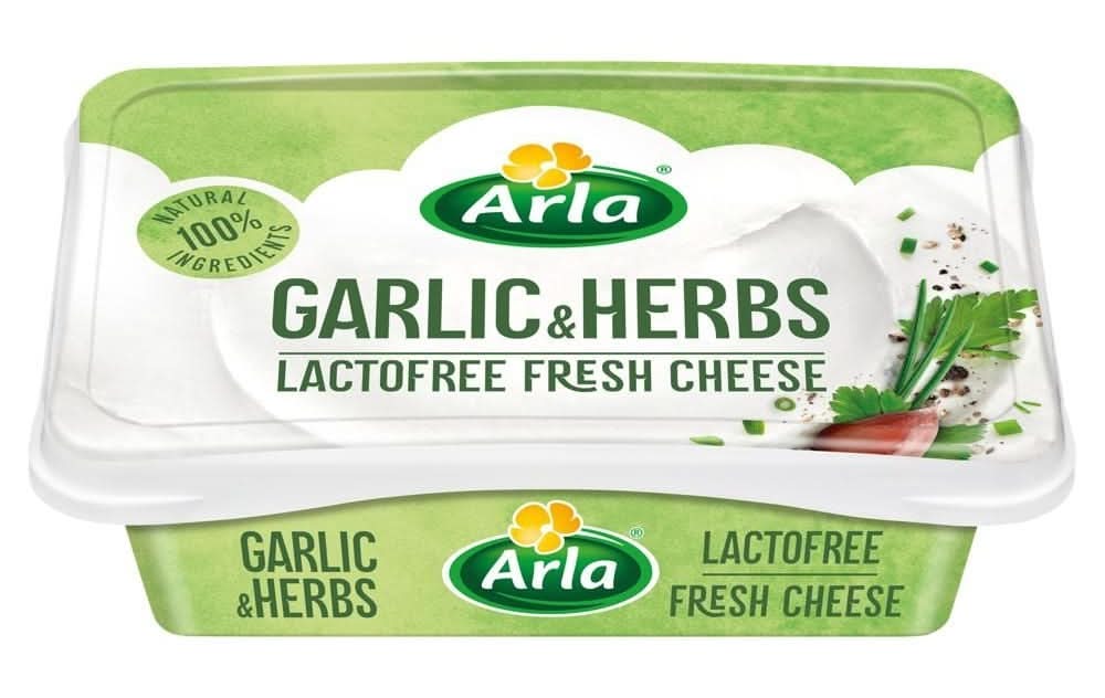 Arla Serek kremowy z czosnkiem i przyprawami bez laktozy 200 g