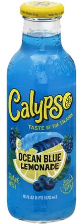 Calypso Ocean Blue Lemonade 16oz Bottle