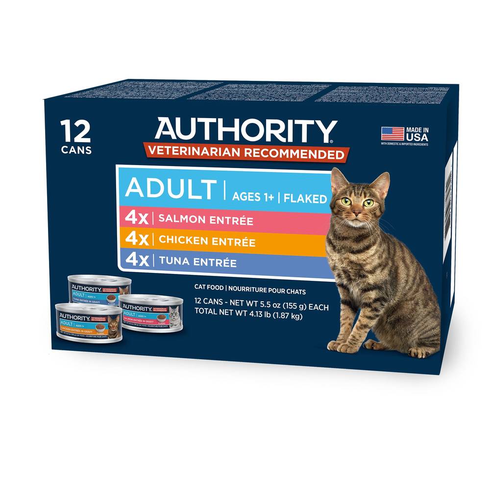 Authority cat food discount