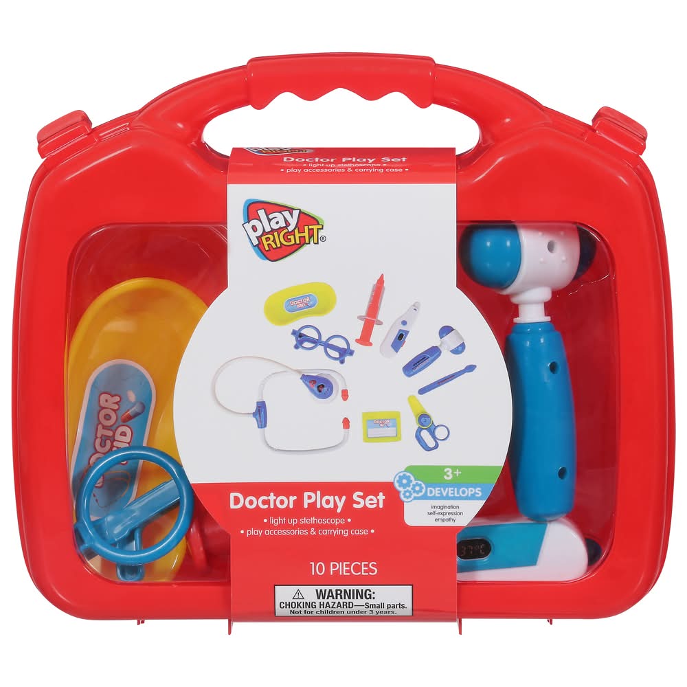 Play Right Doctor Set Toys (10 ct)