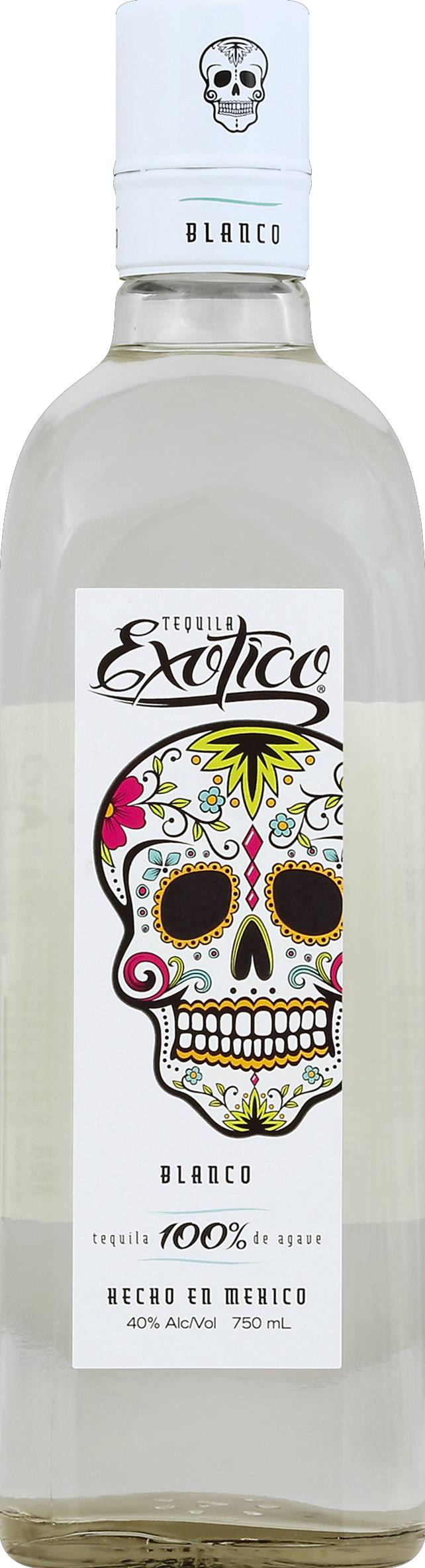 Tequila Exotico De Agave Tequila Blanco (750 ml)