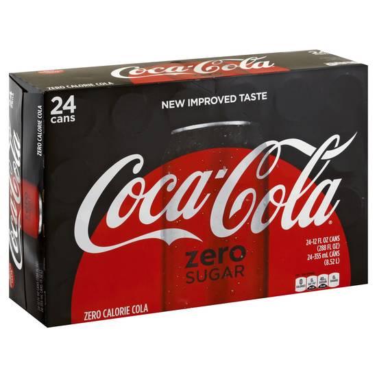 Coca-Cola Zero Sugar Soda (24 pack, 12 fl oz)