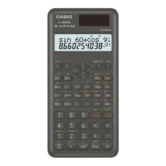 Casio Fx300msplus2 Scientific 2nd Edition Calculator