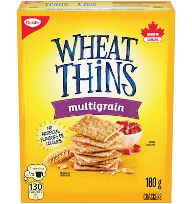 Christie craquelins fins au blé - wheat thins crackers (multigrain)