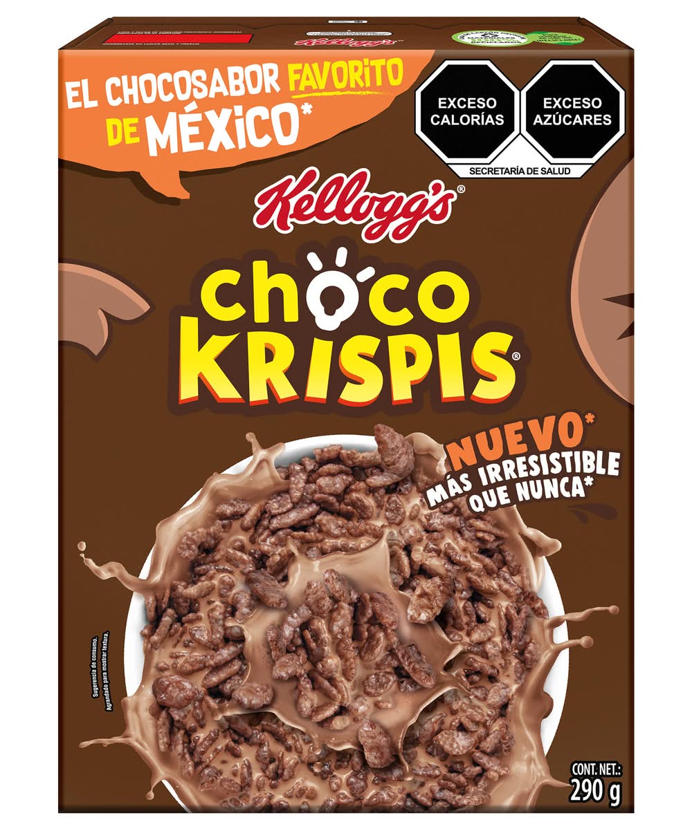 Choco Krispis · Cereal de granos de arroz inflados, chocolate (290 g)