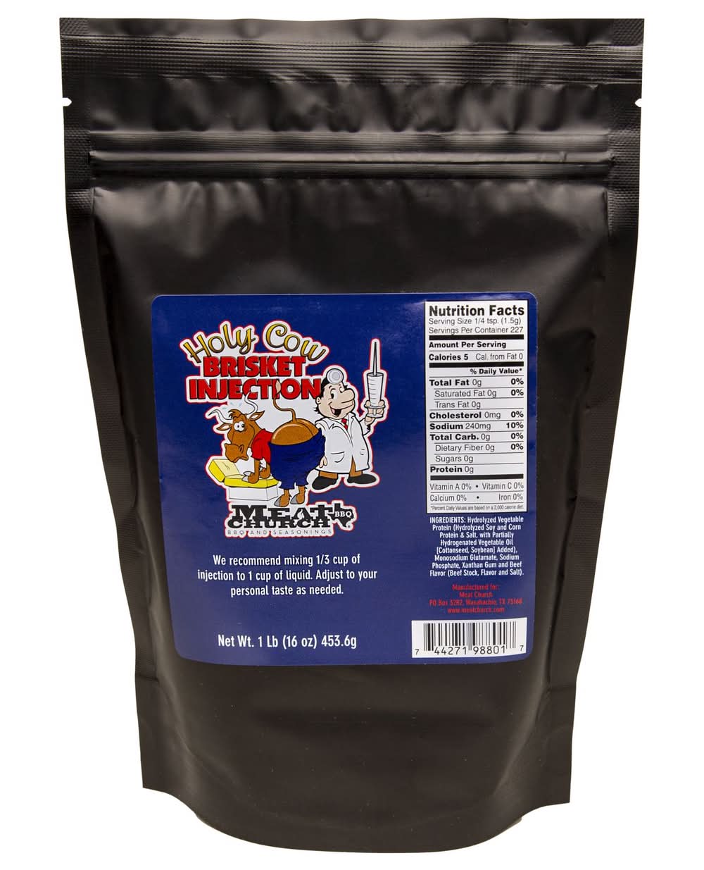 Meat Church Holy Cow Brisket Injection 16 Oz