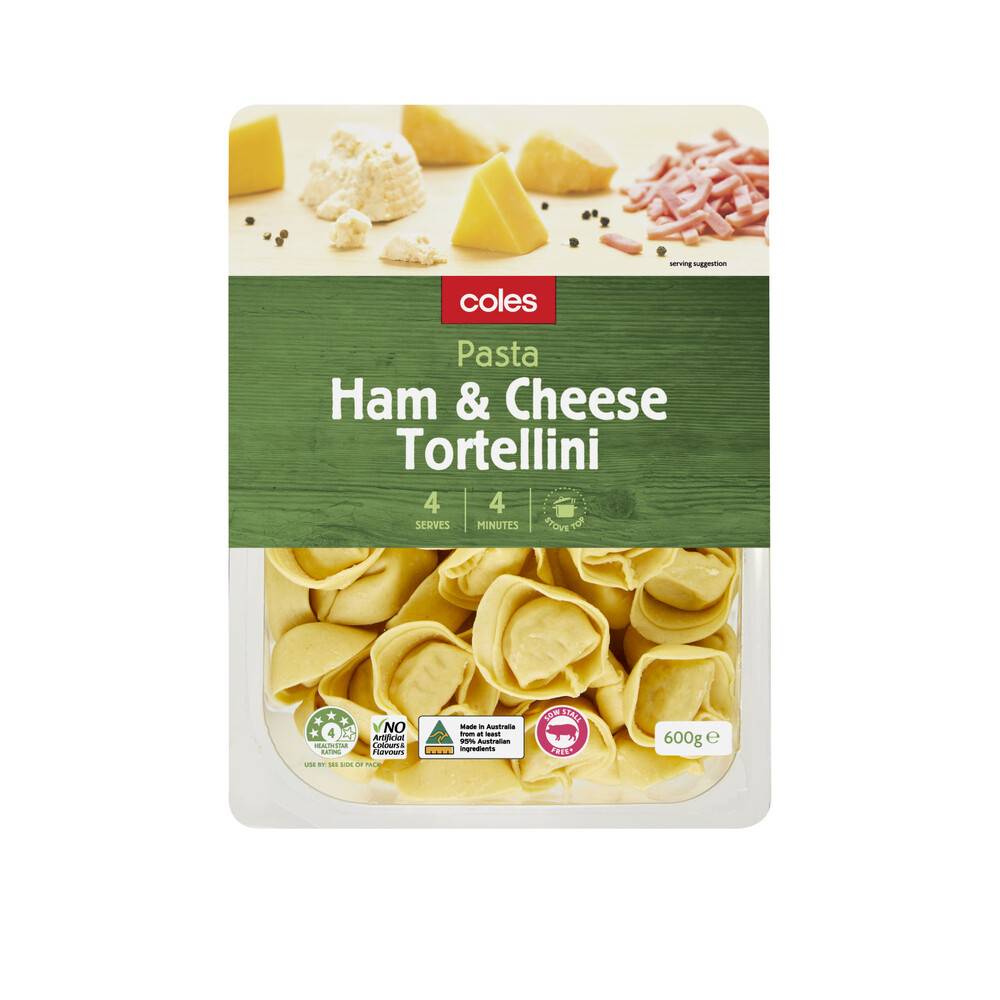 Coles Pasta Ham & Cheese Tortellini