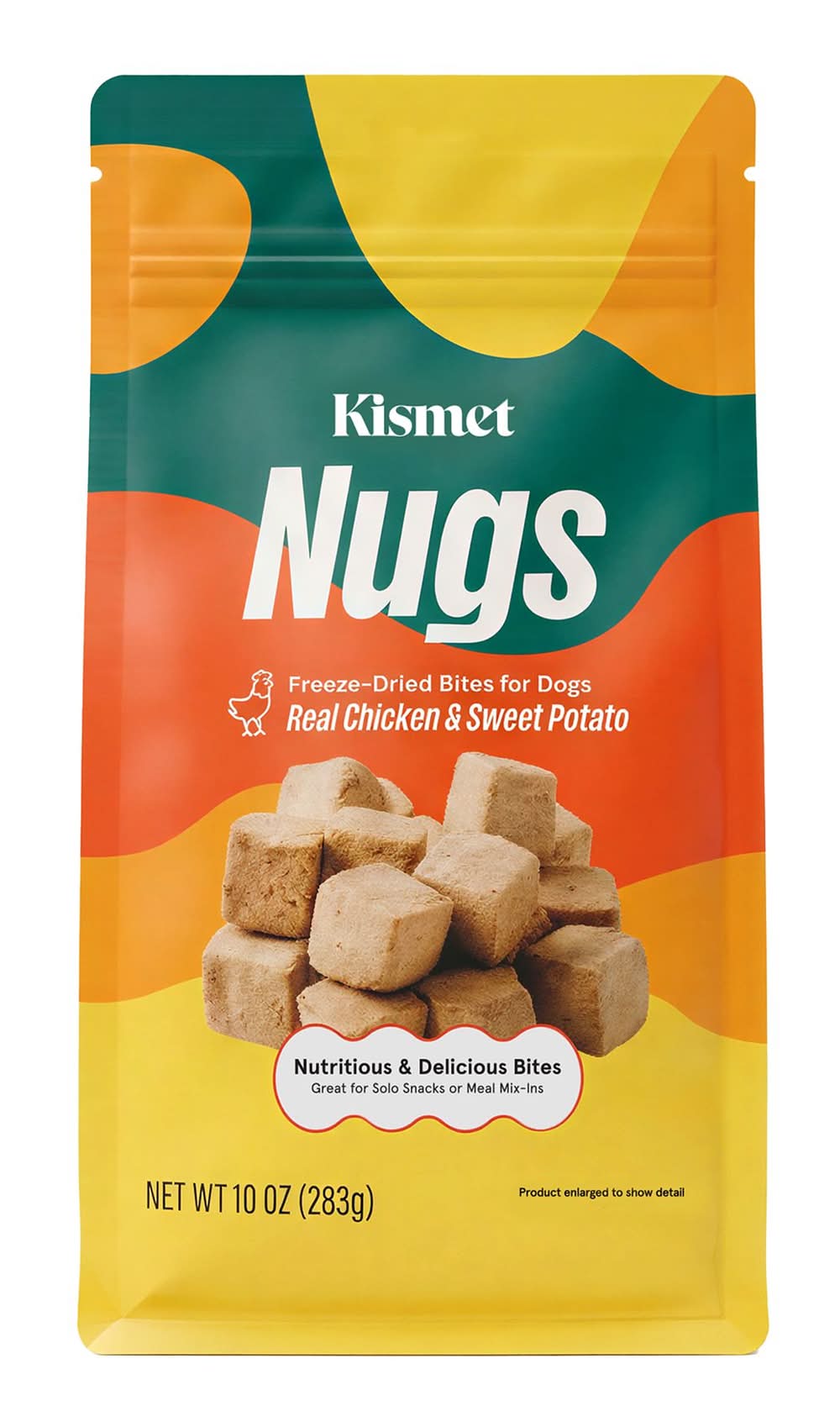 Kismet Chicken & Sweet Potato Nugs Freeze-Dried Dog Food Topper - 10 oz (Flavor: Chicken, Size: 10 Oz)