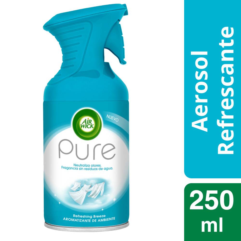 Air wick aromatizante aerosol refrescante (250 ml)