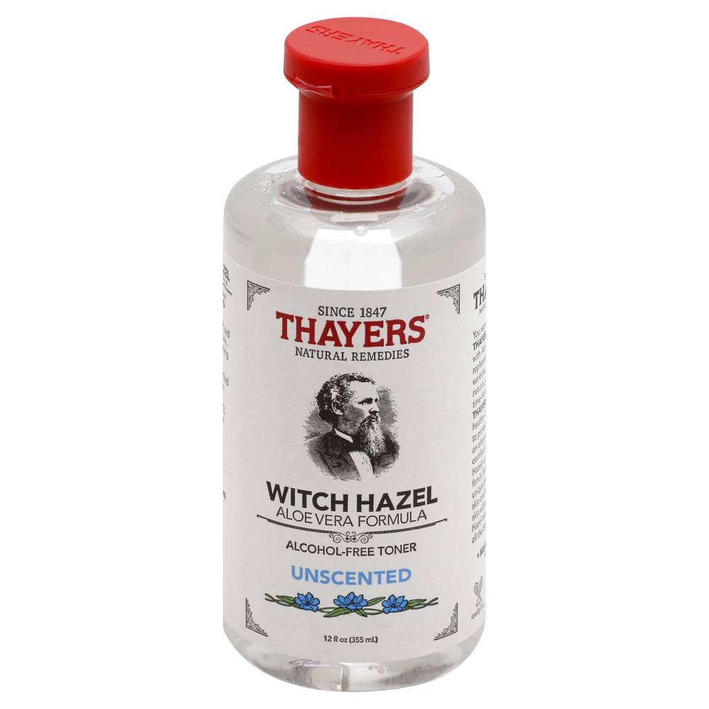 Thayers Unscented Hazel Aloe Vera Formula Facial Toner (12 fl oz)