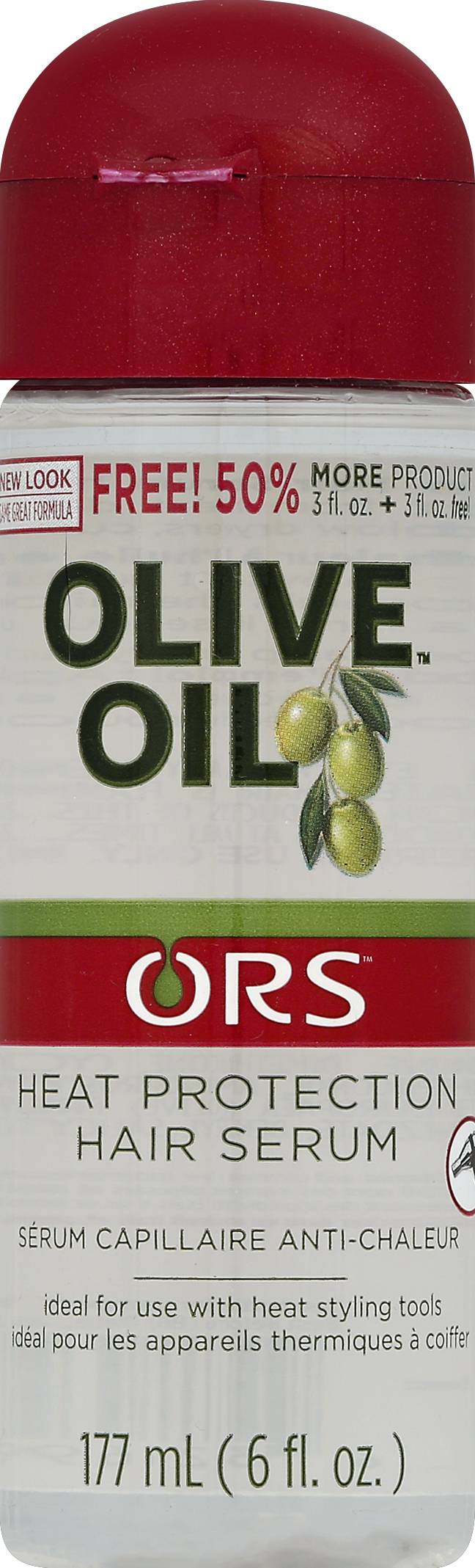 ORS Olive Oil Heat Protection Hair Serum (6 fl oz)