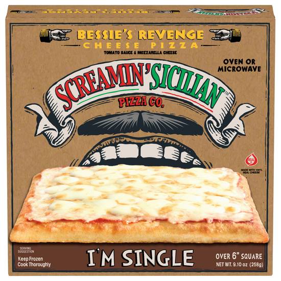 Screamin' Sicilian Pizza Co. Bessie's Revenge Cheese Pizza (9.1 oz)