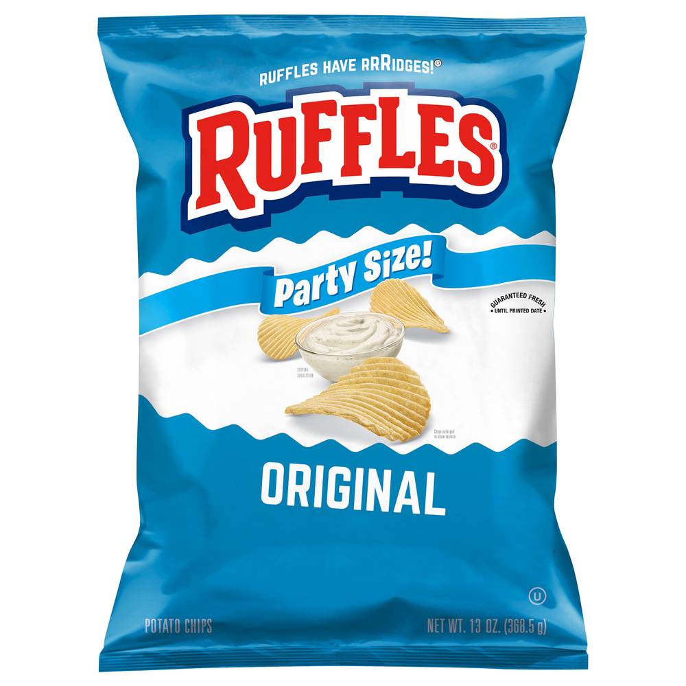 Ruffles Party Size! Original Potato Chips