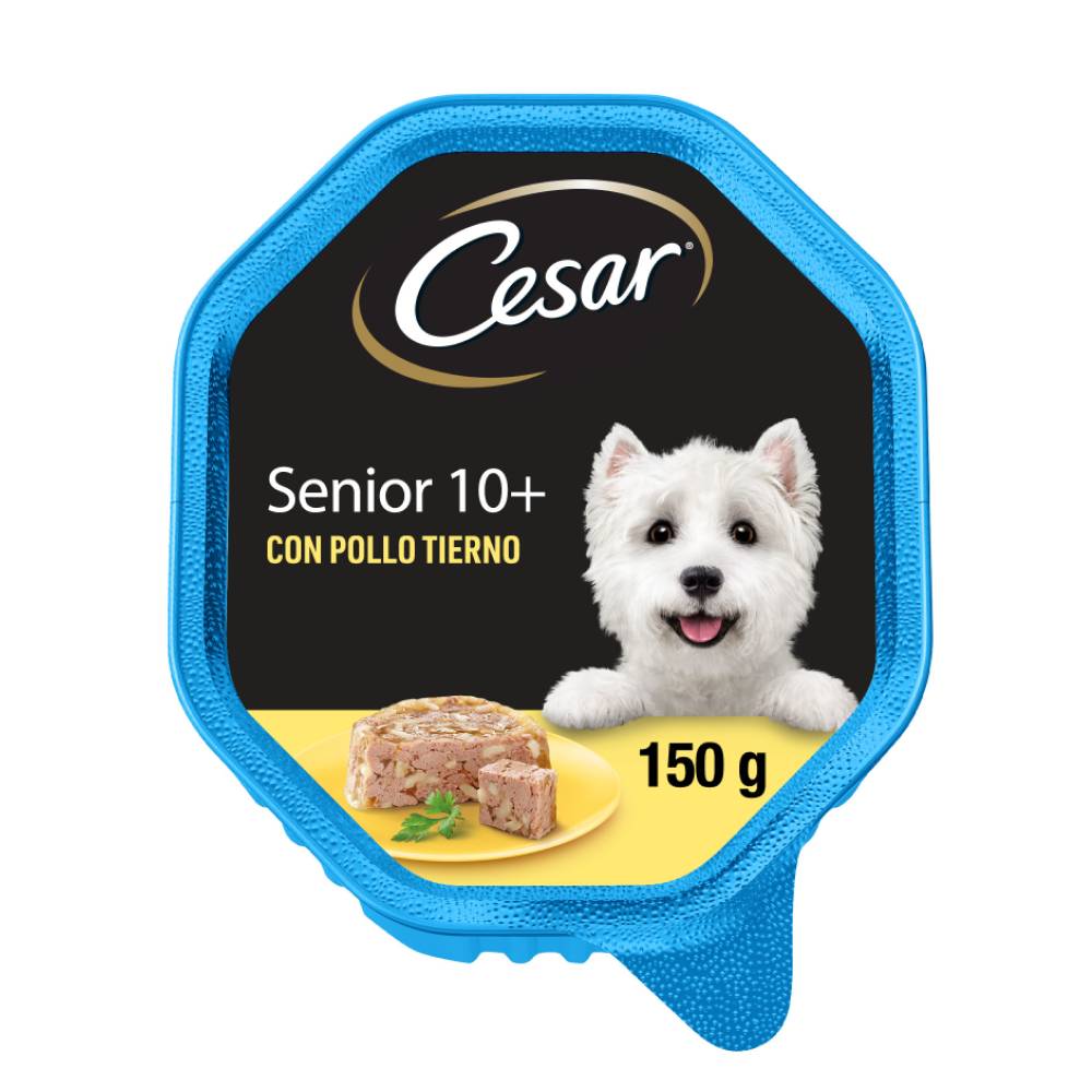 Paté Cesar De Pollo Perro Senior 150Gr