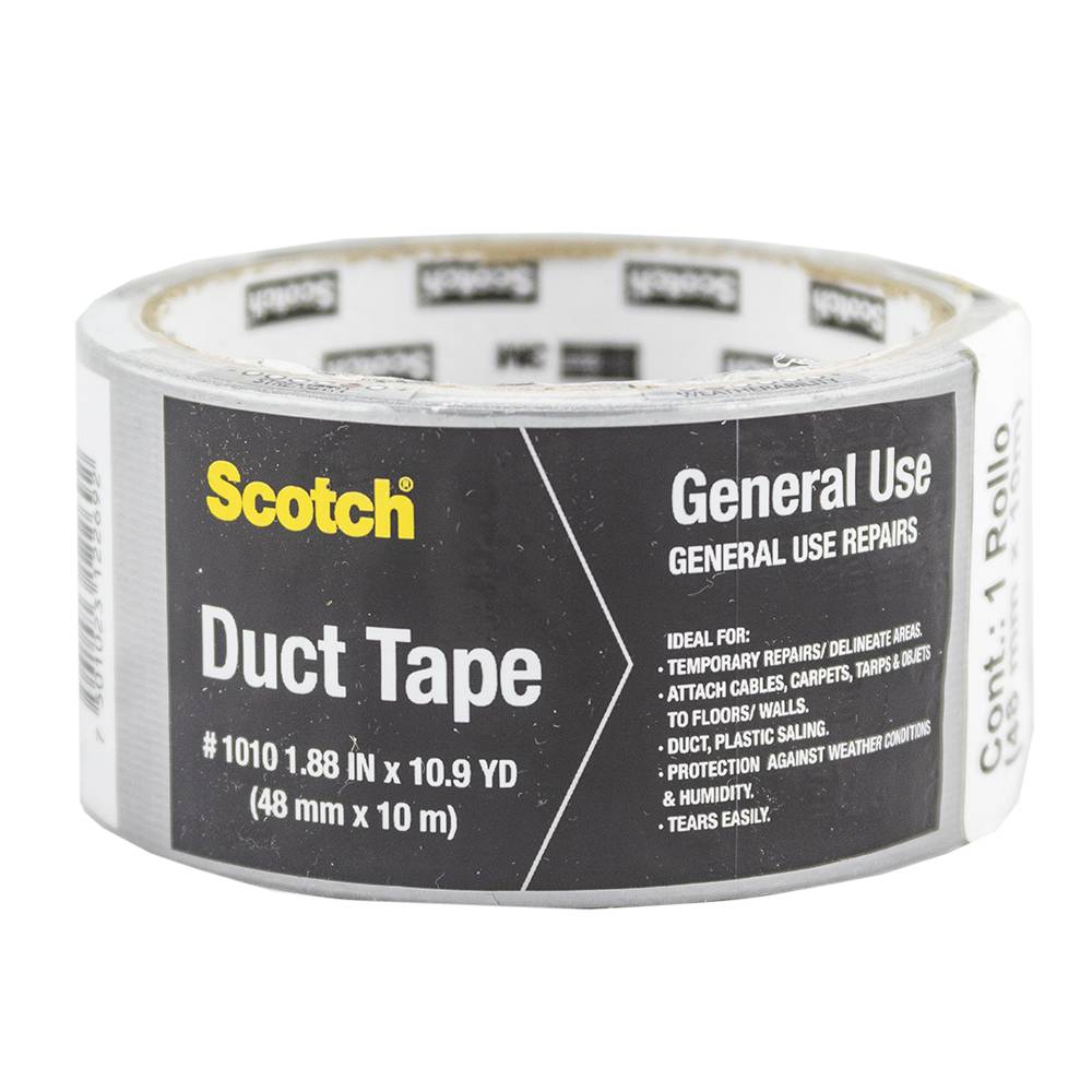 Scotch cinta para ductos plata (1 pieza)
