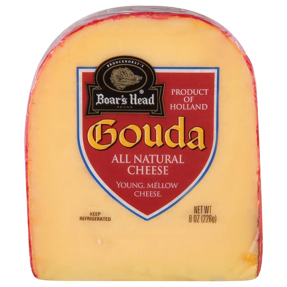 Boar's Head All Natural Gouda Cheese (8 oz)