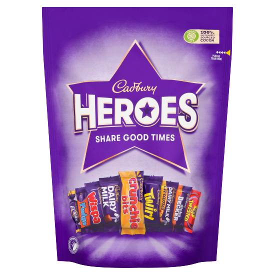 Cadbury Chocolate, Dairy Milk Heroes Pouch (300g)