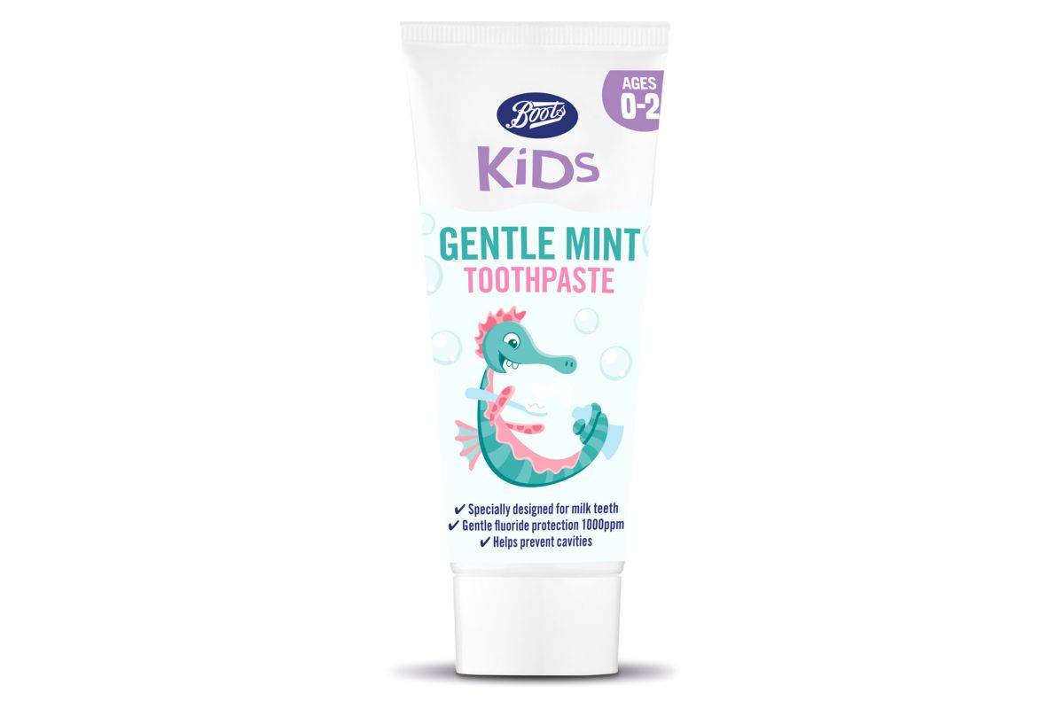 Boots Kids Mint Toothpaste 0-2yrs 75ml