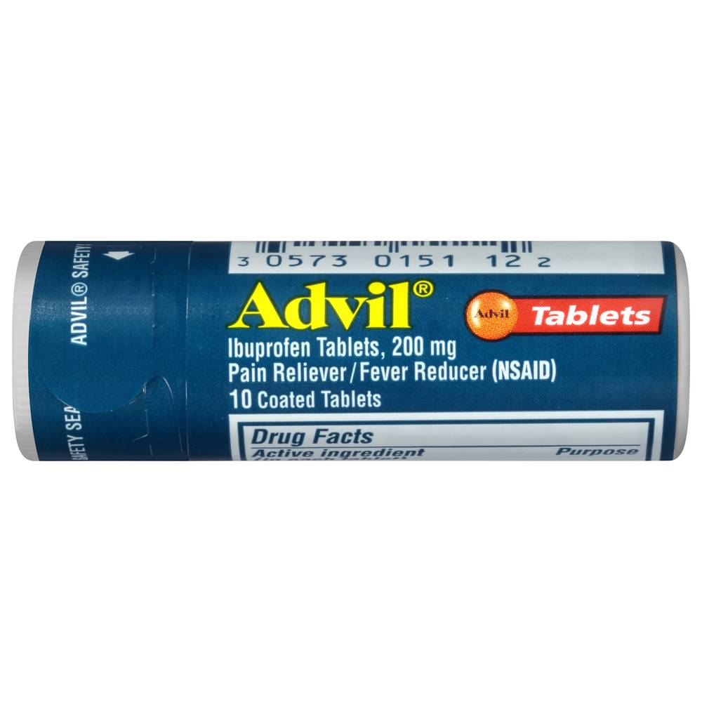 Advil Ibuprofen 200mg For Pain Reliever and Fever Reducer