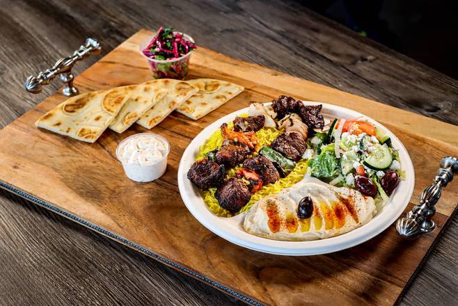 Beef Steak Kabab Plate