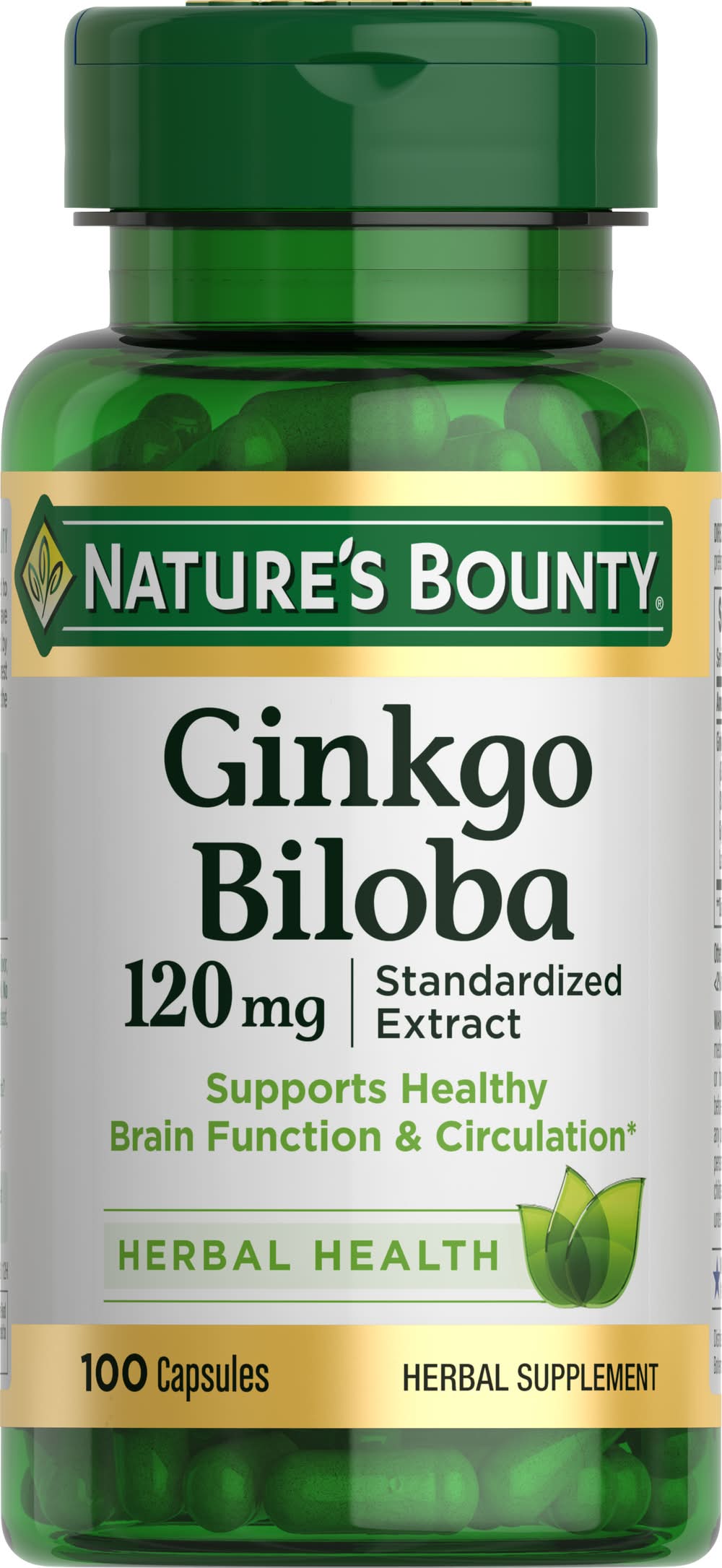Nature's Bounty Ginkgo Biloba Supplement (6.6 oz)
