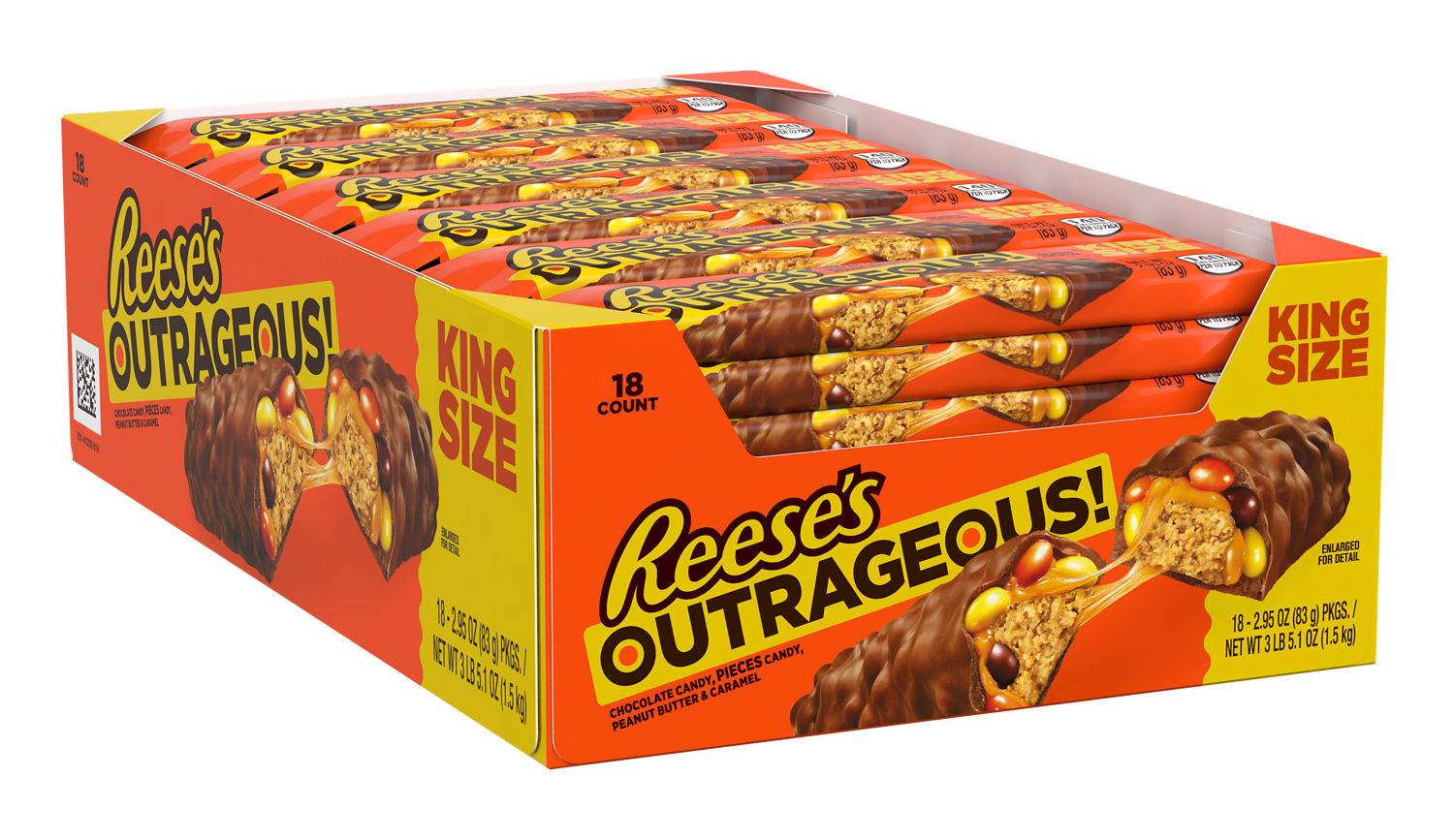 Reese's Peanut Butter & Caramel Candy Bars (2.95 oz)