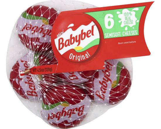 Babybel · Original Mini Semi Soft Cheese (6 ct)